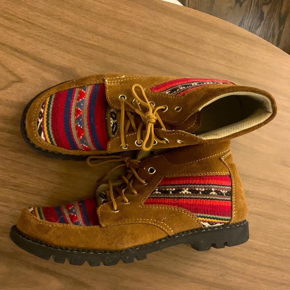 Hand Woven Peruvian Desert Boots